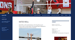 Desktop Screenshot of katiewill.com